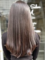 アトリエサロンドットエム(Atelier Salon .M)&nbsp;デザインカラー/レイヤーカット/ペールパープル[髪質改善/広尾]