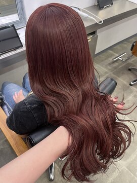 グリードヘアー(greed hair) 秋のred brown