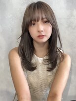 オリンテ バイ レシッド 表参道(orente by rcid)&nbsp;髪質改善顔まわりレイヤーカット酸熱ストレートこなれミディ