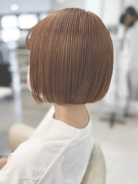 シャルムヘアー(charme hair) ブリーチなしのダブルカラーでオレンジベージュ♪