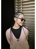 【RITZY】full  cornrow