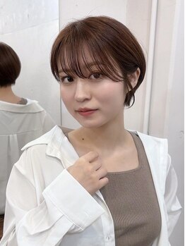 ファルベ(Farbe)の写真/女性らしい柔らかい質感と、どこから見ても綺麗なシルエットに…。絶妙なカット技術で理想のスタイル実現♪