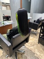 アル 日野(AL)&nbsp;レイヤーカットナチュラルハイトーンデザインカラー[日野駅]