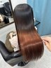 髪質改善ヘアエステ+カラー　￥38,500→￥34,500