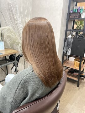ベースヘアーデザイン(BASE HAIR DESIGN) くすみベージュ ケアブリーチ 宇都宮