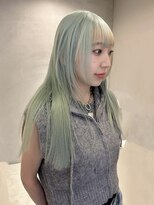 ペレ アネックス 大阪梅田茶屋町店(PELE ANNEX)&nbsp;くびれヘア/アプリコットオレンジ/夏のヘアアレンジ/梅田