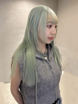 ペレ アネックス 大阪梅田茶屋町店(PELE ANNEX) くびれヘア/アプリコットオレンジ/夏のヘアアレンジ/梅田