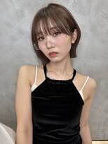 ロンドプロフィール 浦和(Lond profil)&nbsp;ブリーチなしカラー伸ばしかけヘア簡単スタイリング小顔ヘア