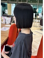 ファースト 仙台店(first) 可愛らしい並行ボブ