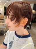 マッシュショート/小顔くびれショート/インナーカラー/西千葉