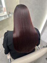 アヴァンス 西田辺(AVANCE.)&nbsp;カシスレッド/髪質改善/ロング【西田辺・阿倍野】