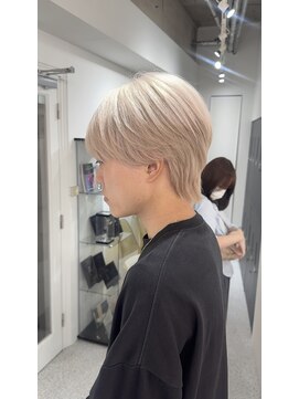 メンズペレ 渋谷(MEN'S PELE) MEN’S HAIR/ブルーブラック/フェザーパーマ/渋谷