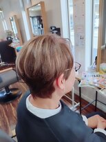 サク(SAKU) グレイカラーとハイライト