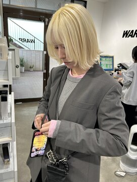 ワープ 青葉台(WARP) 髪質改善／ボブ／ブリーチ／トリートメント／白髪染め