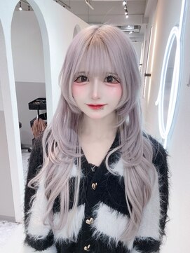 イア バイ ジーナ 渋谷(IA by Zina) ワンカールだけで可愛い♪ロングレイヤー/ロングウルフ