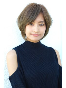 クロスオーバー(Cross Over) 透け感ショート