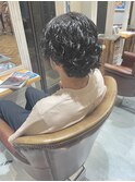 スパイラルパーマ