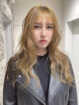 パレット 難波(Palette)&nbsp;レイヤーカット/ブロンド/こなれミディ