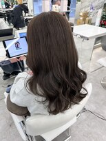 ブラウン(Brown)&nbsp;ブリーチなしで叶う！透明感ダブルカラー