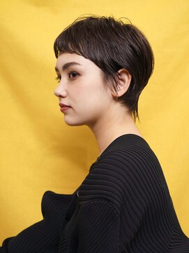 ピークアブー アヴェダ ギンザシックス(PEEK-A-BOO AVEDA GINZASIX) ウルフショート/ショートウルフ/ベリーショート/オン眉