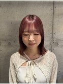 ミニウルフレイヤーカット顔周りカット前髪カット韓国ボブ/大宮
