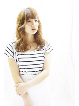 ユニーク(UniQ) 【UniQ・小笹】夏カワイイスタイルゆるフワロブセミディ☆