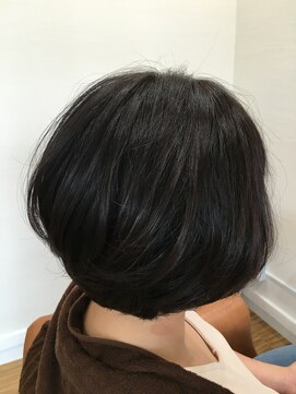 カナオア ヘアーデザイン(kanaoa hair design) ダークグレージュ系ボブ