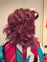 ヘアーラブジュエル(Hair Love JEWEL) パープルピンクカラーでキュートスタイル！