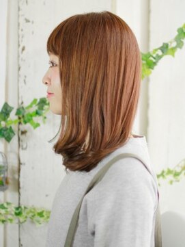 ヘアメイク ナル(hair make nalu) 重めのワンカールスタイル