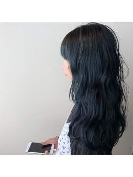 エイミー(Aimee) Aimee ヴェールウェーブ×ネイビーブルー