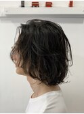 ミディアムパーマ