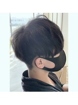 フィーリー ヘア デザイン 太田店(feAry)&nbsp;クールショート　暗染めダークグレーマッシュ