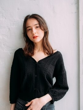 マリー 美容室 所沢店(mary) センター分けいまっぽスタイル