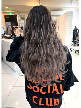 ニノ(nino) 【NINO】グレージュグラデーション/シールエクステ