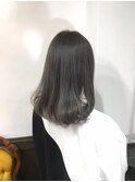 #暗髪グレージュ #透明感カラー