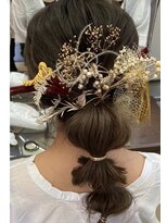 パインデゴールド(Pine de Gold) パーティーヘアセット