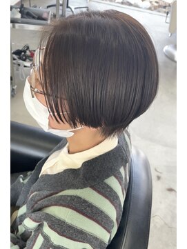 ヘアーアンドエステティック ヴェリス(hair&esthetic Velis) 【Velis】ハンサムショート前下がりショートボブ30代40代50も◎