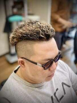 ヘアー クリエイト 縁(Hair Create en) スパイラル×メッシュ