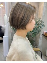 エトネ ヘアーサロン 仙台駅前(eTONe hair salon) キレイめなショートボブ