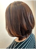 3Dボブ(3Dカラー、白髪ぼかし、ふんわりボブレイヤー)