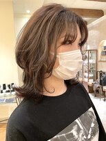 【立体感・ボリューム◎】ウルフレイヤーカット 30代40代髪型