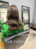 ダーツ(darts)&nbsp;【darts 松永雄樹】髪質改善カラーエステ☆オリーブアッシュ