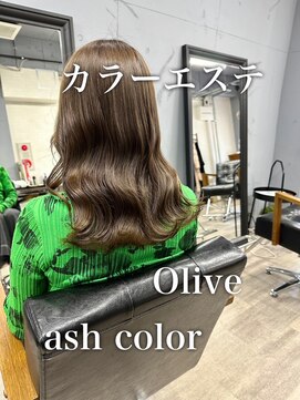 ダーツ(darts) 【darts 松永雄樹】髪質改善カラーエステ☆オリーブアッシュ