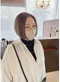 グレージュ/ショートボブ
