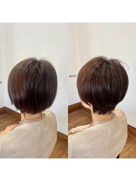 デュアル(dual) 40代/定期カット☆ショートヘア