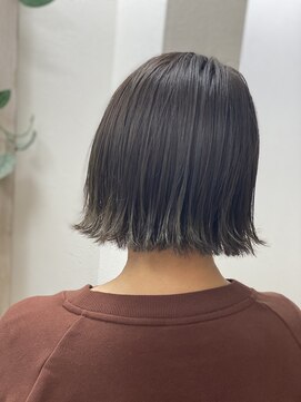 美容室 パルス 静岡鷹匠店(PALS) 切りっぱなし外ハネボブ 韓国風 タンバルモリ