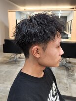 ニアウ 伊勢崎連取店(Niau)&nbsp;刈り上げショートアップバングソフトツイストスパイラルパーマ