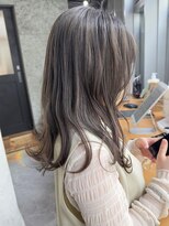 チル(chill)&nbsp;シアーオリーブグレージュ＊ブリーチなしダブルカラー