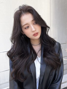 ジーナ 千葉(Zina) 韓国風ロングレイヤー×透明感ベージュブラウン