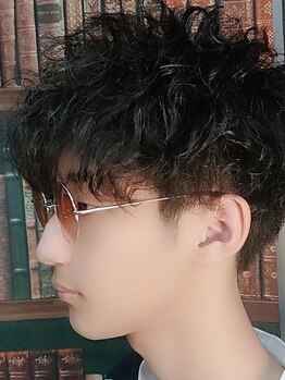 アズスペース シークエフエム 西八王子(As Space Siq FM)の写真/【メンズパーマ+カット¥7180】再現性抜群！人気のツイスト/スパイラルパーマのクーポンメニューも有り☆